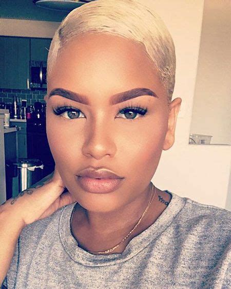 dirty blonde pixie cut|blonde pixie cut black girl.